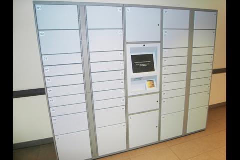Amazon order collection lockers